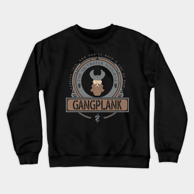 GANGPLANK - LIMITED EDITION Crewneck Sweatshirt by DaniLifestyle